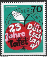 2018 Allem. Fed. Deutschland  Mi. 3361 FD- Used Weiden 25 Jahre Tafel In Deutschland - Gebraucht