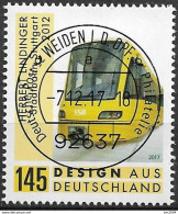 2017 Allem. Fed. Deutschland  Mi. 3349 FD- Used Weiden    Stadtbahn Stuttgart Von Herbert Lindinger - Gebraucht