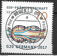 2017 Allem. Fed. Deutschland  Mi. 2291 FD- Used Weiden  Übernahme Der G20-Präsidentschaft Durch Deutschland. - Gebraucht