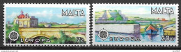 1977  Malta  Mi. 554-5 **MNH  Europa: Landschaften. - 1977