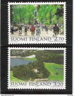 1999 Finnland   Mi. 1474-5   **MNH  Europa: Natur -und Nationalparks - 1999