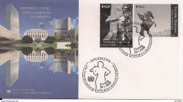 2008 UNO Wien Mi. 522-5 FDC  Sehenswürdigkeiten In Österreich - FDC