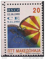 1995  Macedonien    Mi. 61  **MNH  OSCE - Europese Gedachte