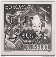 2002 Austria Österreich Mi. 2376**MNH  Imperforated Black / White Colours - 2002