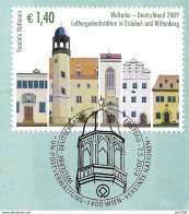 2009 UNO Wien Mi. 598 Used  UNESCO  Deutschland  Luther-Gedenkstätten, Eisleben Und Wittenberg - Ungebraucht