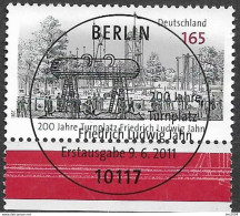 2011  Deutschland Allem. Fed.Mi. 2870 FD-used Berlin EOL    200 Jahre Turnplatz Friedrich Ludwig Jahn - Gebraucht