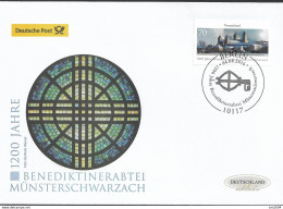 2016  Deutschland  Germany .Mi. 3258 FDC 1200 Jahre Benediktinerabtei Münsterschwarzach. - 2011-…
