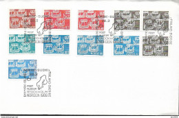 1969 Dänemark Finnland  Island Norwegen Schweden Norden FDC - Europese Gedachte