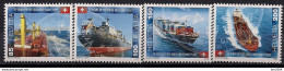 2016 Schweiz Mi. 2427-0 **MNH  75 Jahre Schweizer Handelsflotte. - Ungebraucht