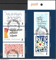 2019 Finnland Mi. 2643-7  Used    Kalligraphie - Used Stamps