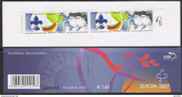 2007 Griechenland Gréece  Mi. MH 31 **MNH EUROPA  Pfadfinder - 2007