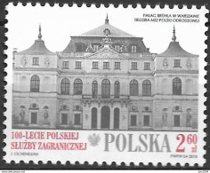 2018 Polen Mi. 5033  **MNH 100 Jahre Diplomatischer Dienst Polens - Ungebraucht