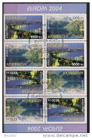 2004 Aserbeidschan Azerbaycan Booklet Sheet  Yv. 489-0 Mi. 573-4 **MNH - 2004