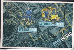 2013 Schweden   Mi Bl. 43**MNH  Europa: Postfahrzeuge - Ongebruikt