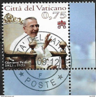 2012  Vatikan Mi. 1744 FD-used 100. Geburtstag Von Papst Johannes Paul - Used Stamps
