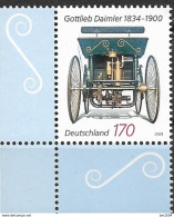 2009 Allem. Fed. Deutschland Germany Mi. 2725**MNH  EUL  175. Geburtstag Von Gottlieb Daimler. - Ungebraucht