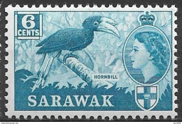 1964 Malaysia  Sarawak Mi. 206 **MNH Königin Elisabeth II Und Landesansichten - Sarawak (...-1963)