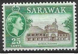 1964 Malaysia  Sarawak Mi. 211 **MNH Königin Elisabeth II Und Landesansichten - Sarawak (...-1963)