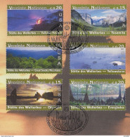 2003 UNO Wien Mi. 399-404   UNESCO-Welterbe: Vereinigte Staaten Von Amerika - Used Stamps