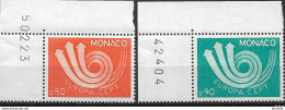 1973 Monaco   Mi. 1073-4 **MNH  EOL      Europa - 1973