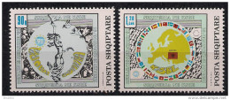 1992 Albanien Mi. 2493-4 **MNH  KSZE - Europese Gedachte