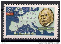 1997 USA Mi. 2832 **MNH Marshallplan - Europese Gedachte