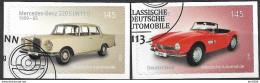 2015 Deutschland Allem. Fed.  Mi. 3147-8 FD-used   Klassische Deutsche Automobile - Gebraucht