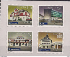 2017 Schweiz Mi. 2505-8 **MNH  Schweizer Bahnhöfe - Ungebraucht