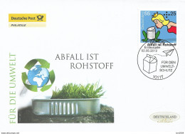 2012  Deutschland Allem. Fed. Mi. 2932 FDC   Umweltschutz: Abfall Ist Rohstoff. - 2011-…