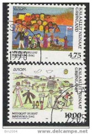 1998  DK-Grönland   Yv. 302-3  Mi.  323-4 Used  Europa Nationale Feste Und Feiertage. - Gebraucht