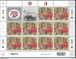 2013 Malta    Mi.1817-8**MNH Europa: Postfahrzeuge. - 2013