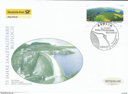 2007 Germany  Deutschland  Mi. 2617 FDC  75 Jahre Saaletalsperre Bleiloch - 2001-2010