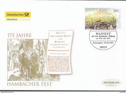 2007 Germany  Deutschland  Mi. 2603 FDC   175 Jahre Hambacher Fest. - 2001-2010
