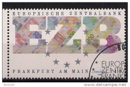 1998 Deutschland Allem. Fed.   Yv. 1832  Mi. 2000 Used   EZB - Europese Gedachte