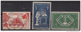 1956 Luxemburg Yv. 511-3  Mi. 552-4 Used  Vier Jahre Montanunion - Gebruikt