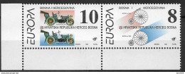 1994 Bosnia - Herzegovina, Bosnien-Herzegowina Croat.  Mostar Mi. 17-18 **MNH  Europa: Entdeckungen Und Erfindungen - 1994