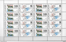 1994  Bosnien-Herzegowina Croat.  Mostar Mi. 17-18 **MNH  Europa: Entdeckungen Und Erfindungen - 1994