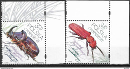 2018 Polen Mi. 5019-20 **MNH  Käfer - Unused Stamps