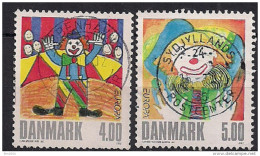 2002 Dänemark  Danmark  Mi. 1310-11 Used - 2002