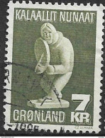 1979 Grönland Mi. 117 Used   Kunsthandwerk: Specksteinfigur Von Simon Kristoffersen - Usati