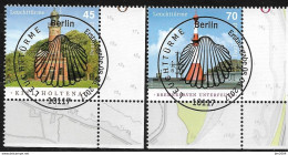 2017 Allem. Fed. Germany , Deutschland  Mi. 3316-7 FD-used Berlin EUR    Leuchttürme - Gebraucht