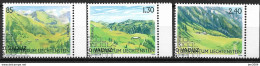 2006 Lichtenstein Mi 1424-6 Used Liechtensteiner Weidealpen - Used Stamps