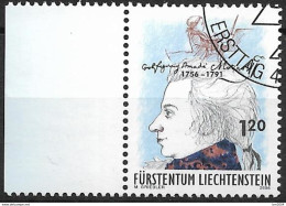2006 Lichtenstein Mi 1427 Used 250. Geburtstag Von Wolfgang Amadeus Mozart. - Usati
