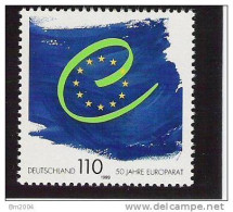 1999 Deutschland  Germany Mi. 1249 **MNH    Conseile De L`Europe - Europese Gedachte