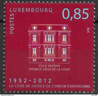 2012 Luxemburg Mi 1955 **MNH  60 Jahre Europäischer Gerichtshof. - Ungebraucht