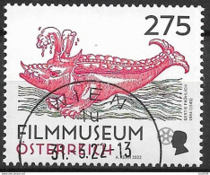 2022 Austria Österreich  Mi. 3640 FD-used Wien   Österreichisches Filmmuseum. - Gebraucht