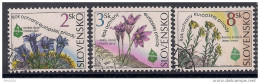 1995 Slowakei Mi. 217-9  Used  Europäisches Naturschutzjahr. - Gebraucht