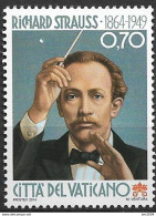 2014 Vatikan Mi.1815 **MNH 150. Geburtstag Von Richard Strauss. - Unused Stamps