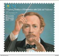 2014 Vatikan Mi.1815 **MNH  Mit CD 150. Geburtstag Von Richard Strauss. - Unused Stamps