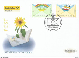 2010  Deutschland  Germany Mi. 2786-7 FDC   Post: Grußmarken - 2001-2010